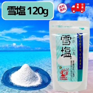 宮古島の雪塩 宮古島 雪塩 顆粒タイプ 110g 小粒 ミネラル豊富 沖縄産
