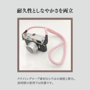 カメラストラップ ロープ製 おしゃれ 一眼レフ...の詳細画像4