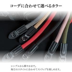 カメラストラップ ロープ製 おしゃれ 一眼レフ...の詳細画像5