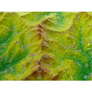 No.542Lサイズ(20cm×15cm×2cm)  日本百名山の3D立体地図