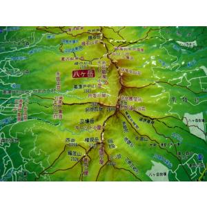 No.642Lサイズ(20cm×15cm×2cm)  日本百名山の3D立体地図