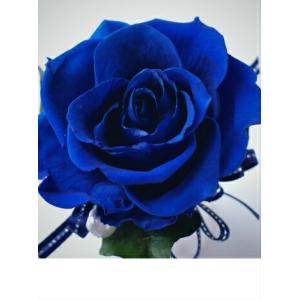 夢叶う 誕生日 青い薔薇 プリザーブドフラワー ...の商品画像