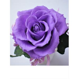 夢叶う 誕生日 青い薔薇 プリザーブドフラワー...の詳細画像5