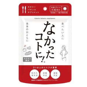 ◎【送料無料!!】なかったコトに! 120粒食べたい人！食べ過ぎた人におすすめ！