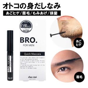 カバー グレイヘア マスカラ グレーブラック 白髪カバー 眉毛 もみあげ