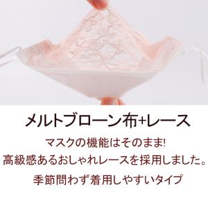 即納 26年 新作 春夏秋 レース カラーマス...の詳細画像2