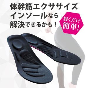 体幹筋エクササイズ インソール ツインボール ...の詳細画像2
