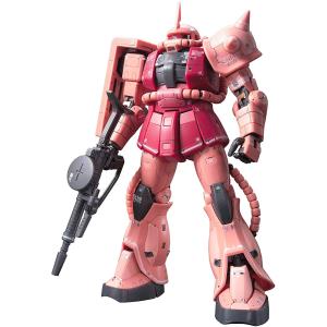 RG 02 機動戦士ガンダム MS-06S シャア専用ザク 1/144スケール 色分け済みプラモデル