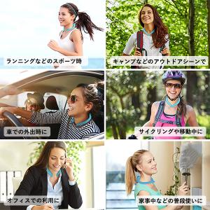 ネッククーラー冷感 ひんやりグッズ ソフトな肌...の詳細画像5