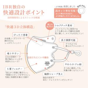 KN95 息らくフィット5層マスク 20枚 箱...の詳細画像2
