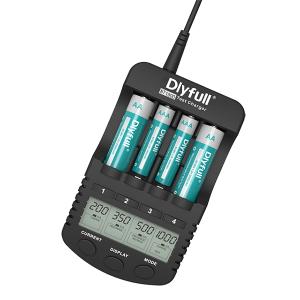 電池充電器 単3 単4 リフレッシュ機能 液晶...の詳細画像4