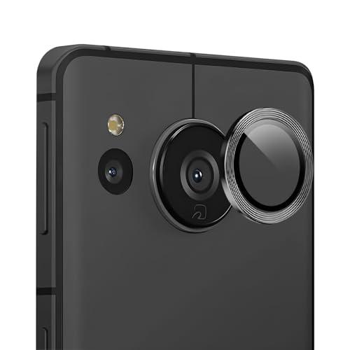 ZXZone For Aquos Sense8 カメラフィルム アルミ合金＋9H硬度ガラス カメラカ...