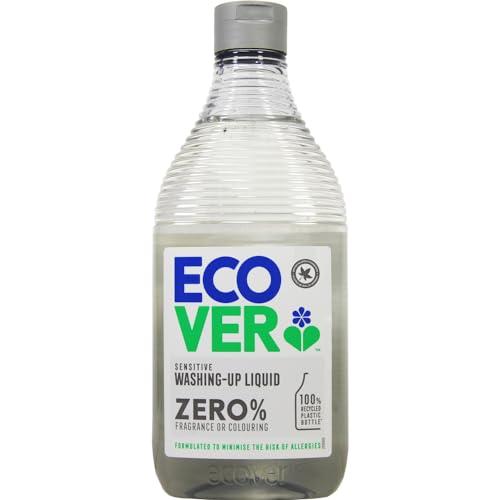 エコベール ゼロ 食器用洗剤 ボトル 本体 450ml (無香料・無着色) ecover キッチン ...