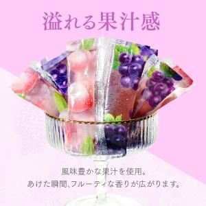 ゼリー【こんにゃくスティックゼリー グレープ味...の詳細画像4