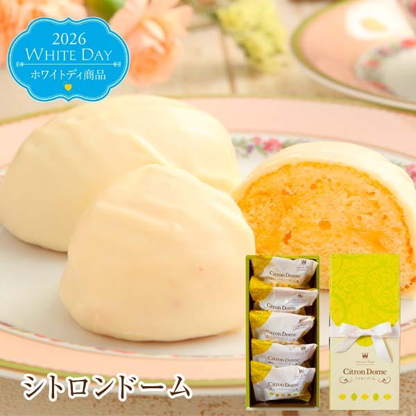 2026 ホワイトデー シトロンドーム(5個/箱) サロンドロワイヤル チョコレート 手土産 レモン...