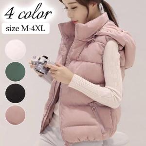 ベスト レディース 中綿ベスト ダウンベスト トップス