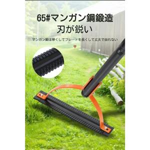 手動草刈り機 ガーデニング 草刈り機 雑草削る...の詳細画像1