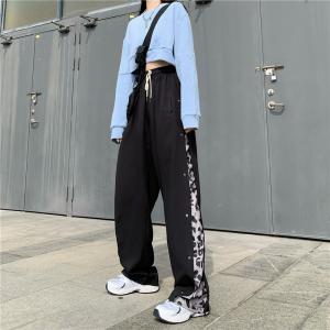 原宿系 カーゴパンツ レディース メンズ 韓国ファッション ボトムス ハイウエストカジュアルパンツスポーティ ヒップホップ ダンス衣装 ストリート風 K342 Chocooto 通販 Yahoo ショッピング