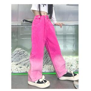 デニムパンツ かわいい キッズ ダンス衣装 ダ...の詳細画像5