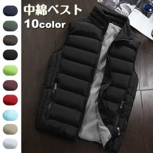 一部！ベストダウンジャケット中綿メンズコートブルゾン