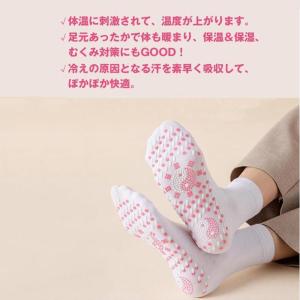 4点セット 靴下 発熱ソックス 暖かい あたた...の詳細画像3