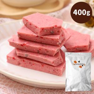 割れチョコ チョコレート 訳あり 初恋ストロベリー 400g いちご ホワイトチョコ 大容量 業務用