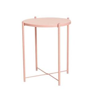 トレイテーブル サイドテーブル 組立不要 円形 リビング ナイトテーブル おしゃれ 部屋飾り 収納 ソファ カラ