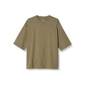 [フルーツオブザルーム] Tシャツ 半袖 BIGシルエット ボックスシルエット オーバーサイズ 大きいサイズ カーキ Mの商品画像