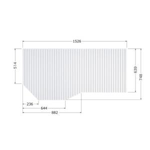 トクラス 風呂ふた 巻きフタ 72R GFFMADW1X2 新品未使用品 YAMAHA 新 お風呂のふた TOCLAS トクラス (旧ヤマハ） 72R