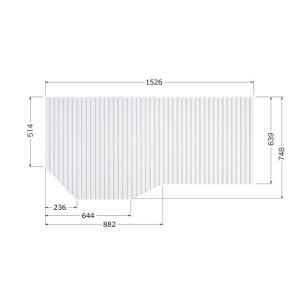 GFFMADW1X2 在庫有 送料無料 お風呂のふた トクラス 72R （ 品番 ）GFFMADW1XX (品番変更 GFFMADW1X2 ) 巻きフタ 巻きふた