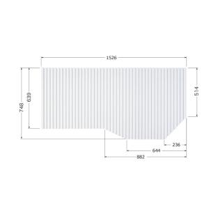 YAMAHA（ヤマハ） 新 GFFMADW2X3 お風呂のふた TOC LAS トクラス (旧