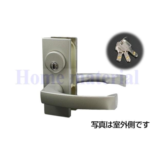 送料無料 ダイケン 室内ドア 開き戸 レバーハンドル・座セット NBデザイン 角長座 簡易シリンダー...