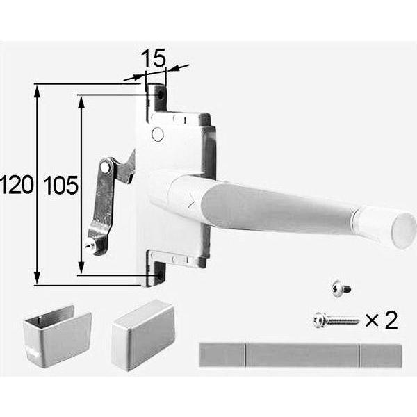 在庫限り 送料込み LIXIL リクシル トステム 窓(サッシ) ガラスルーバー窓 ハンドル式オペレ...