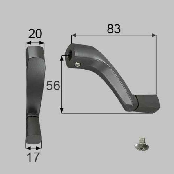 YPJU454 送料込み LIXIL リクシル トステム 窓(サッシ) 開き窓 縦すべり出し窓 オペ...