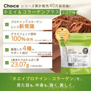 コラーゲン イン プロテイン ココア 600g...の詳細画像1