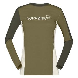 NORRONA ノローナ S23 falketind Equaliser merino round Neck - Womens｜choice1