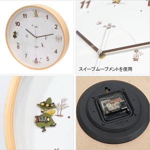 ムーミンウッドパーツクロック 送料無料 時計 ...の詳細画像2