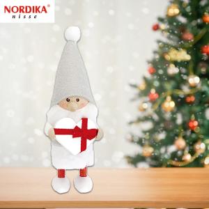 NORDIKA nisse ノルディカニッセ ハートフルサンタ サイレントナイト ホワイト レッド NRD120686 ノルディカの商品画像