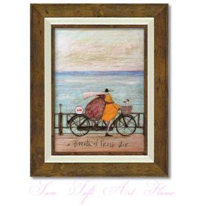 ユーパワー Sam Toft サムトフト アートフレーム フレッシュエアーの浜辺