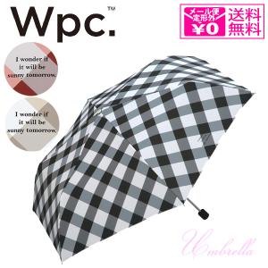 定形外送料無料 ワールドパーティー バイアスチェック mini 折りたたみ傘 1561-230 日傘　晴雨兼用 傘 遮熱 遮光 紫外線 UV 撥水｜choiceselect