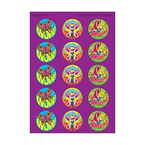 トレンド ごほうびシール 香り付 蝶 60片 Trend Stinky Stickers Beautiful Butterflies Vanilla