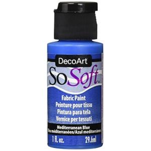 デコアート 布用絵具 ソーソフト メディレイニアンブルー DSS-85 1oz.