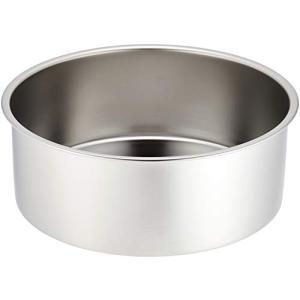 EBM 18-8 深型 デコレーション型共底18cm H70mm