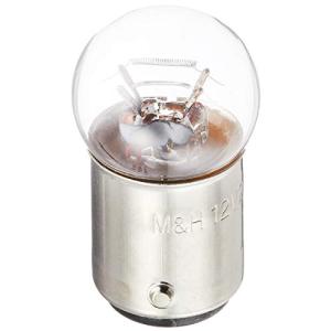 M&amp;Hマツシマ 電球 12V27/8W クリアー G18 BA15D 平行ピン 2個入 A5612 ライト バルブ