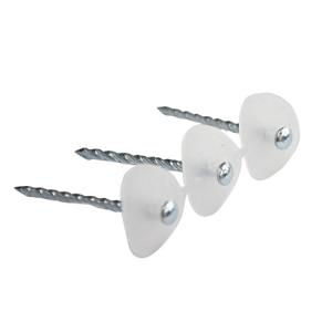 大里 ポリ傘釘 白 38mm 15連 1本入