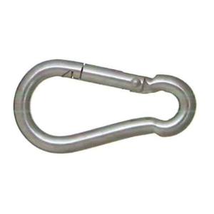 ニッサチェイン 鉄 ユニクロ スプリングフック 6mm 参考使用荷重50kg IAH60 10個入
