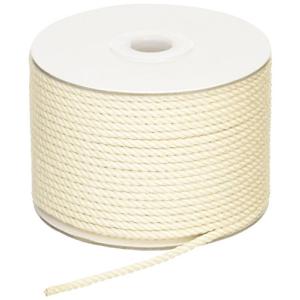 まつうら工業 綿素材 ロープ 太さ3mm 長さ50m ボビン巻