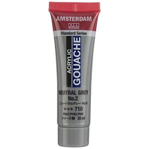 ターレンス アクリルガッシュ アムステルダム アクリリックガッシュ ニュートラルグレーNO.2 AAG20710 20ml