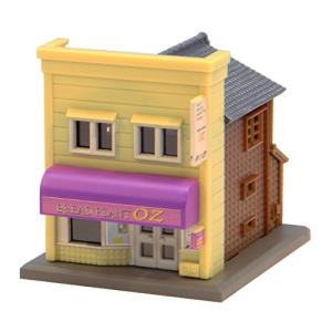 ロクハン Zゲージ S039-2 商店A ベージュ/紫