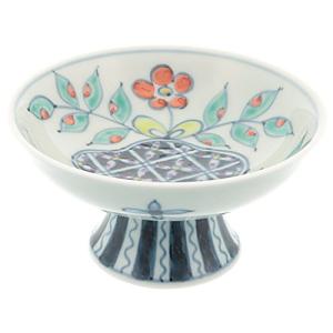 波佐見焼 林九郎窯 夢路 高台小鉢 二方花 009426C680